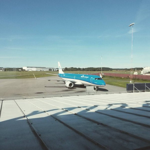 Photo taken at Linköping City Airport (LPI) by David I. on 8/4/2015