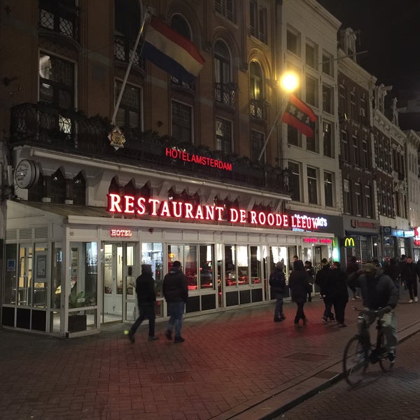 2/19/2016 tarihinde Hans R.ziyaretçi tarafından Restaurant De Roode Leeuw'de çekilen fotoğraf