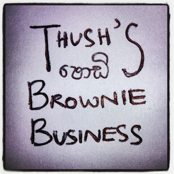 Foto tomada en Thush&#39;s Podi Brownie Business  por Ashan d. el 7/3/2013