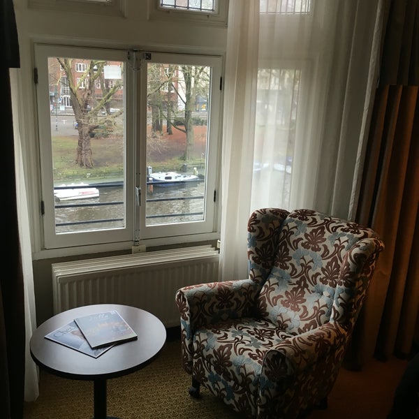 Photo taken at Hampshire Hotel - Amsterdam American by Shiladitya M. on 1/8/2017