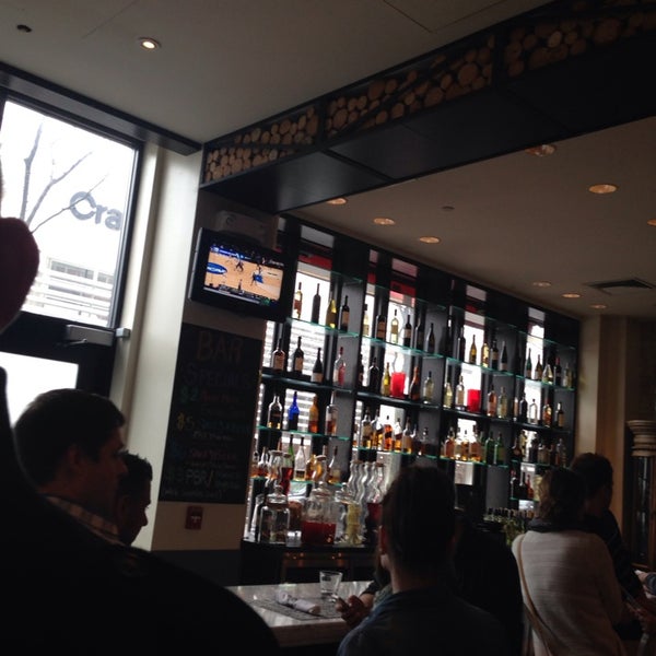 Photo taken at Rizzuto&#39;s Restaurant &amp; Bar by Jodi T. on 3/30/2014