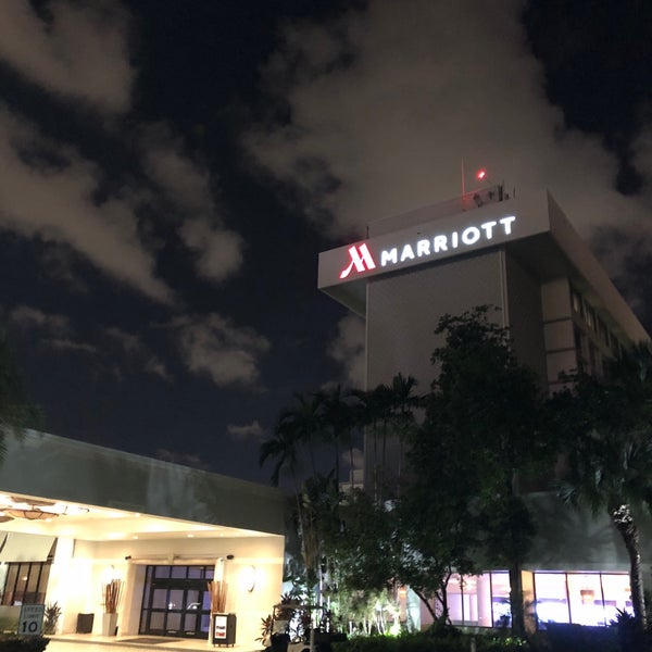 Foto scattata a Miami Airport Marriott da Gonçal B. il 9/19/2018