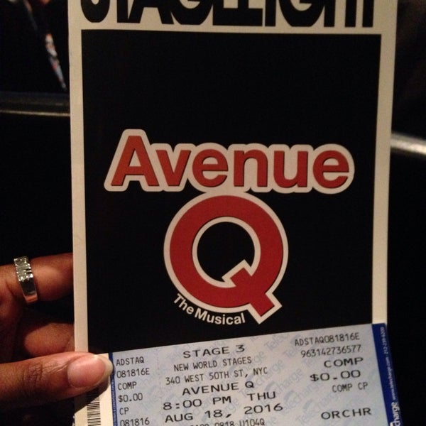 Photo taken at Avenue Q by Kimille H. on 8/19/2016