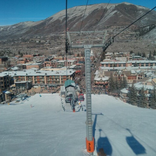 Photo taken at Aspen Mountain Ski Resort by Mark L. on 1/20/2013