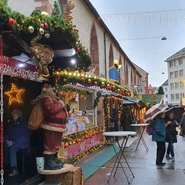 Photo taken at Basler Weihnachtsmarkt by Serhan E. on 12/9/2019