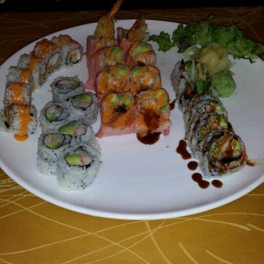 Photo taken at Midori Sushi by Andrew B. on 10/16/2013
