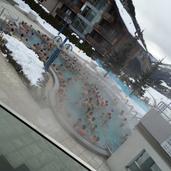 1/2/2015 tarihinde Simon W.ziyaretçi tarafından Leukerbad Therme'de çekilen fotoğraf