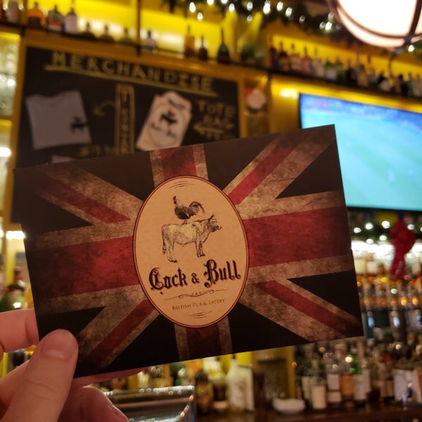 Photo taken at Cock &amp; Bull British Pub and Eatery by Caroline A. on 11/26/2018