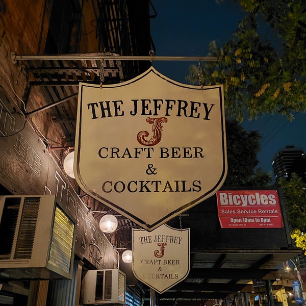 Photo taken at The Jeffrey Craft Beer &amp; Bites by James W. on 10/26/2019