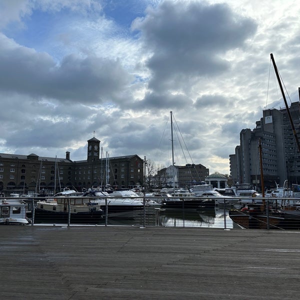 Photo taken at St Katharine Docks by Laura S. on 2/11/2024