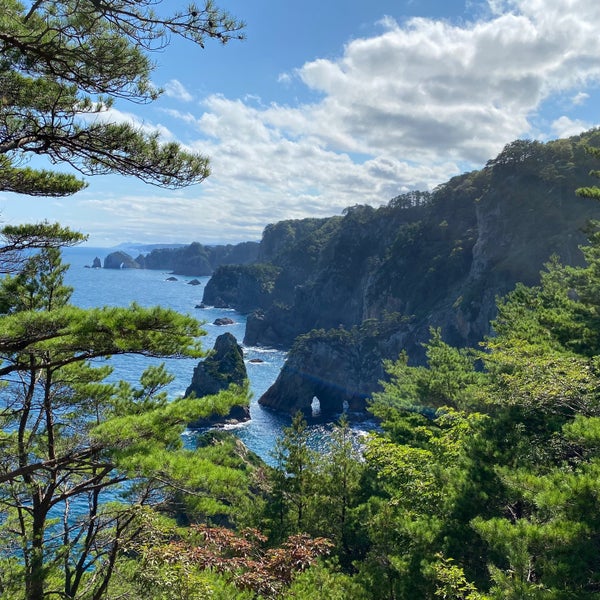 北山崎 第二展望台 下閉伊郡 北山