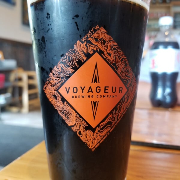 Photo taken at Voyageur Brewing Company by Jeremy H. on 8/12/2021