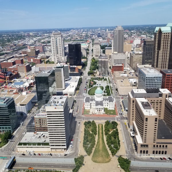 Photo taken at Gateway Arch Observation Deck by Andrew P. on 7/26/2018