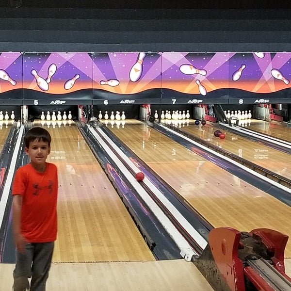 Photo taken at AMF Southwest Lanes by Andrew P. on 5/12/2019