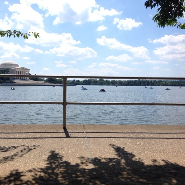 Photo taken at Tidal Basin Paddle Boats by Taylor M. on 7/26/2014