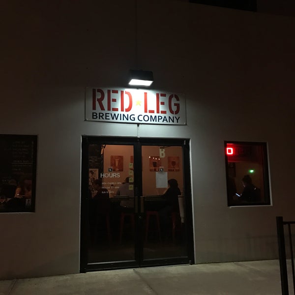 Photo taken at Red Leg Brewing Company by Gregory G. on 2/23/2017