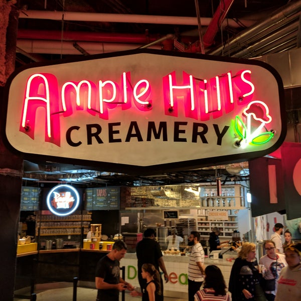 Photo taken at Ample Hills Creamery by Laurence B. on 9/14/2017