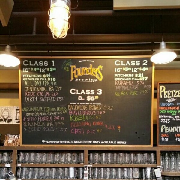 Photo taken at Founders Brewing Company Store by Wes S. on 3/14/2015