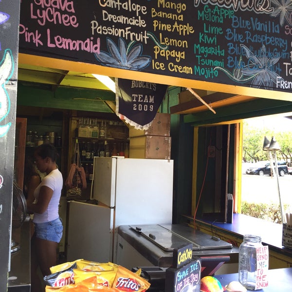 Photo taken at Local Boys Shave Ice - Kihei by Sarah I. on 7/29/2015