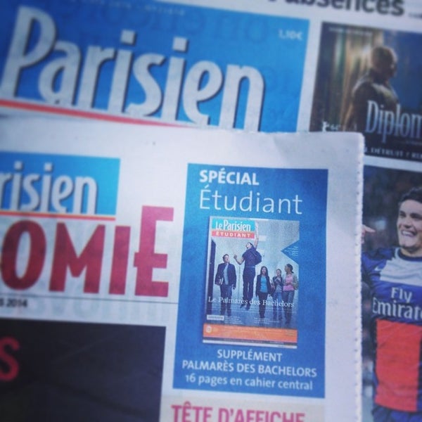 3/3/2014에 gabriel j.님이 Le Parisien - Aujourd&#39;hui en France에서 찍은 사진