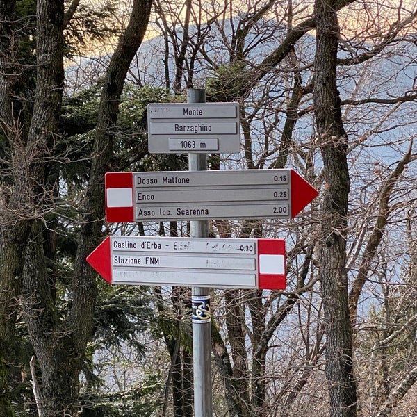 Monte Barzaghino Mountain