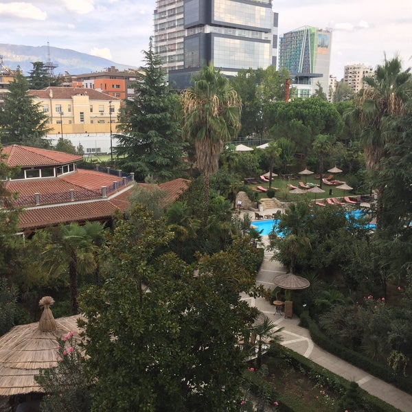 Photo taken at Rogner Hotel Tirana by -=XaB=- on 8/24/2016