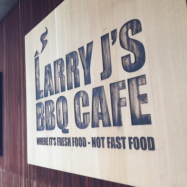 Photo taken at Larry J&#39;s BBQ Cafe by Ben-Oni J. on 10/21/2016