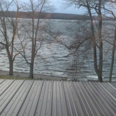 Photo taken at Silver Birches Waterfront Resort by Shannon K. on 11/24/2012
