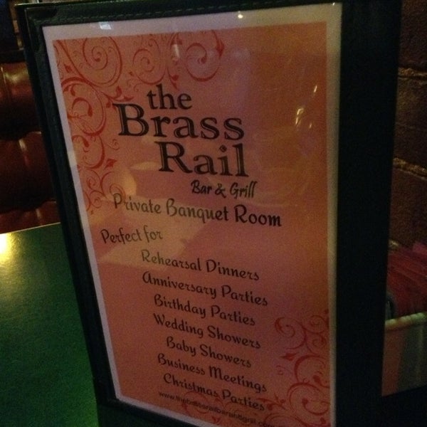 The Brass Rail Bar & Grill Restaurante americano en Plymouth