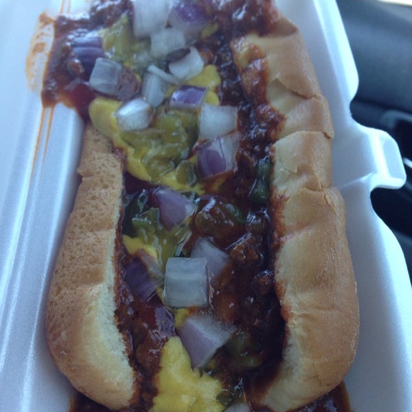 Most people have the burgers but, you gotta go for the coney. Beefy dog, great sauce, & steamed bun!