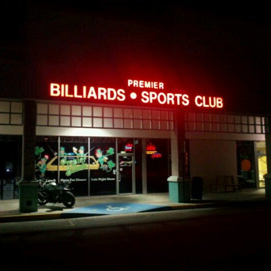 Photo taken at Premier Billiards &amp; Sports Club by Michael K. on 3/19/2014