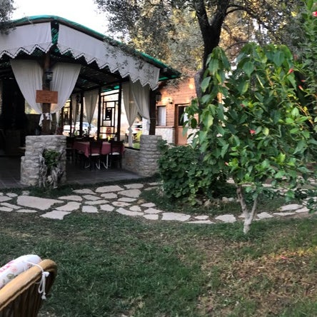 8/2/2017 tarihinde Gozde K.ziyaretçi tarafından Datca Masal Gibi Plaj&amp;Restaurant'de çekilen fotoğraf