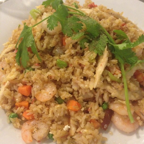 The combination fried rice is rich and hearty. Served hot and fresh. It's the perfect winter comfort food. Plus they're very generous with the shrimp.