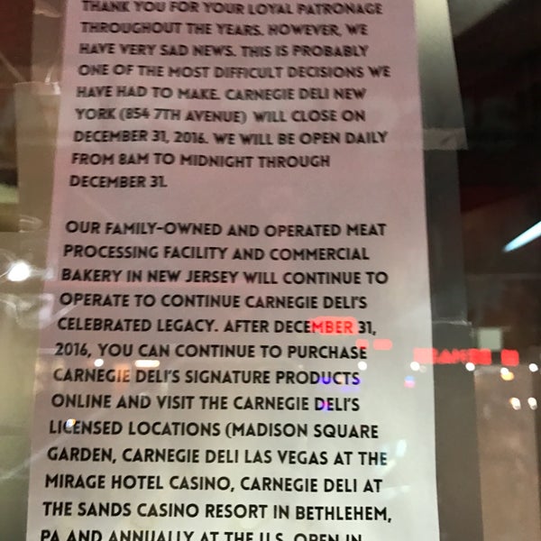 Have eaten here for 40 years. With it closing on Dec. 31 this was my last experience tonight: they closed an hour early because of "technical" problems and the manager didn't care.  Good riddance.