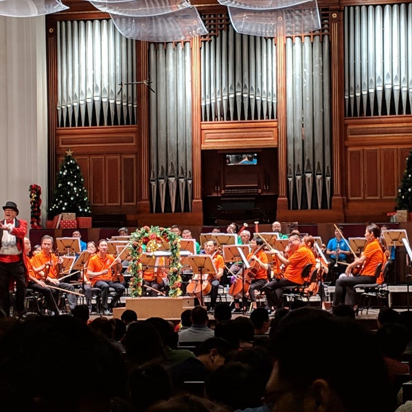 Photo taken at Victoria Concert Hall - Home of the SSO by JJ on 12/8/2018