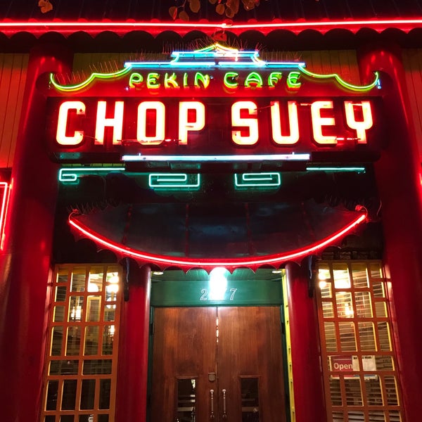 Chop Suey Pekin Cafe (Now Closed) North Park 2877 University Ave