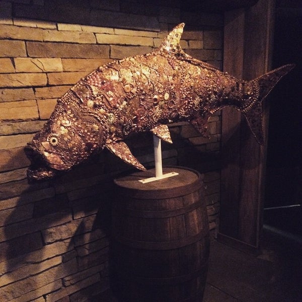 Das Foto wurde bei CopperFish Seafood Grill &amp; Oyster Bar von Haris am 1/16/2015 aufgenommen