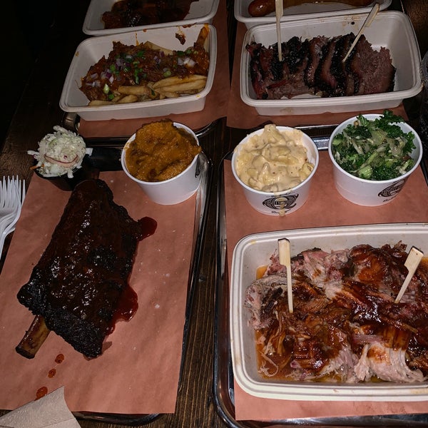 Photo taken at Mighty Quinn&#39;s BBQ by Jessica L. on 10/15/2018