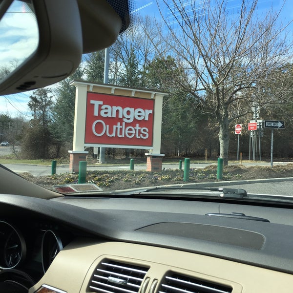 Photo taken at Tanger Outlet Riverhead by Jessica L. on 3/11/2016