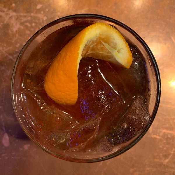 The Old Fashioned is perfectly decent. 🥃