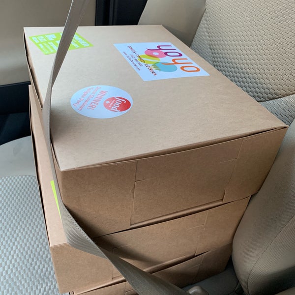 Buckle in your doughnuts when you get them to go; they’re precious cargo. 🍩
