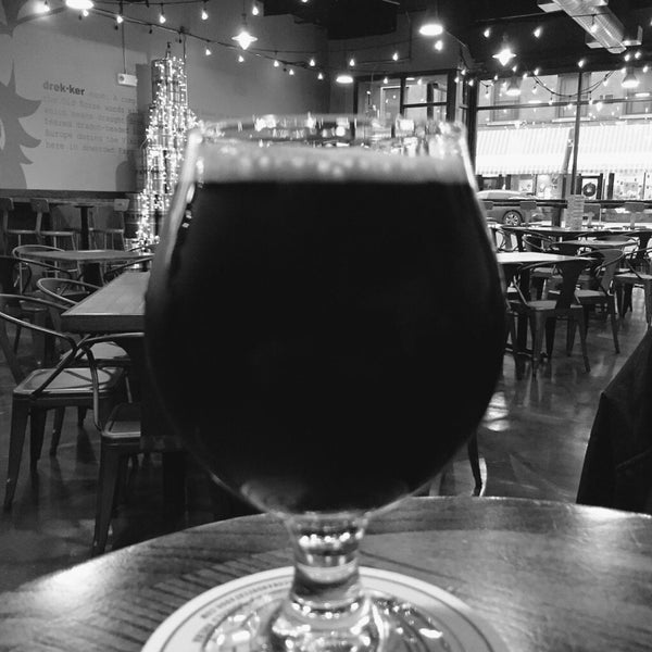Sip a Nightman Cometh Russian Imperial Stout in the glow of the Kegsmas Tree.