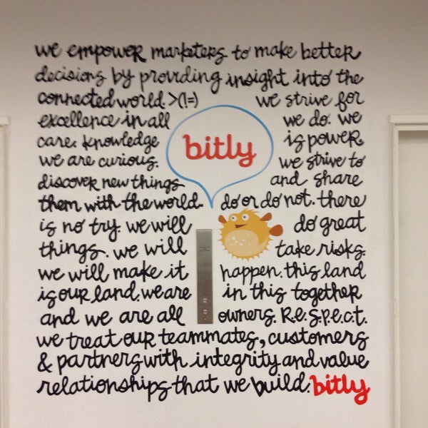 Photo taken at Bitly HQ by A C. on 2/28/2015