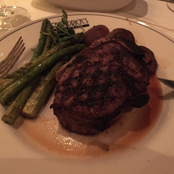 Photo taken at McKendrick&#39;s Steak House by Michael T. on 2/3/2016