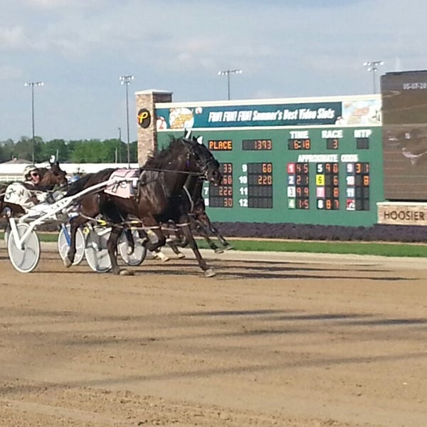 Photo taken at Hoosier Park Racing &amp; Casino by Kyle P. on 5/8/2013