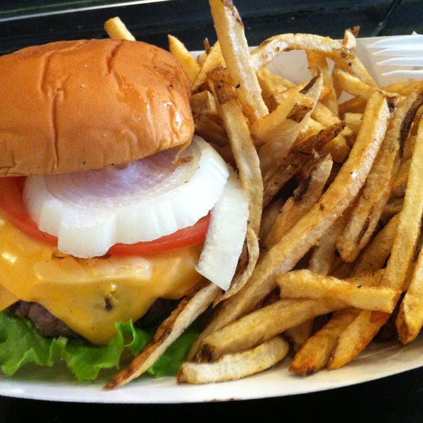 Photo taken at Mikey&#39;s Burger by David N. on 1/10/2013
