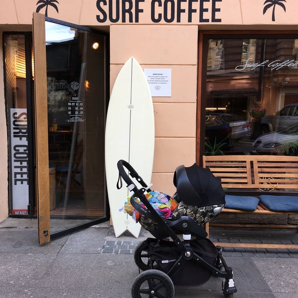 Photo taken at Surf Coffee x Ruby by Julia on 5/24/2018