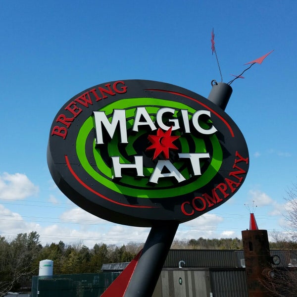 Photo taken at Magic Hat Brewing Company by Rob on 4/7/2018