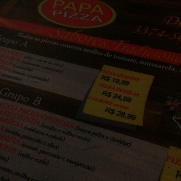 Pizzaria Papa Pizza Stella Maris