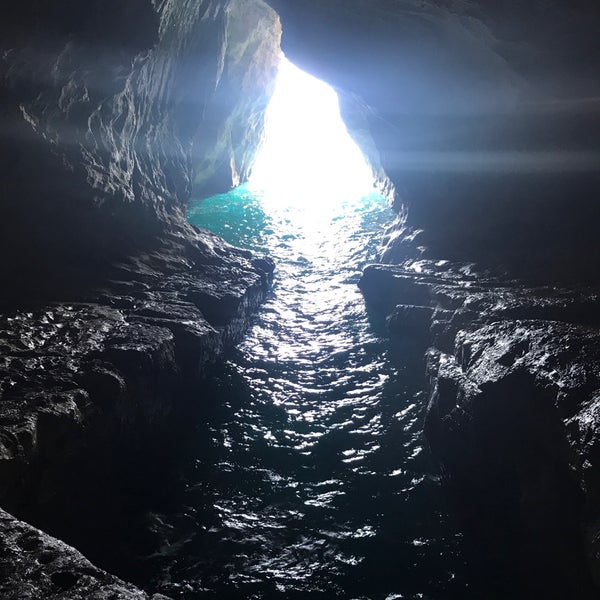 Photo taken at Rosh Hanikra by Diana H. on 7/28/2018